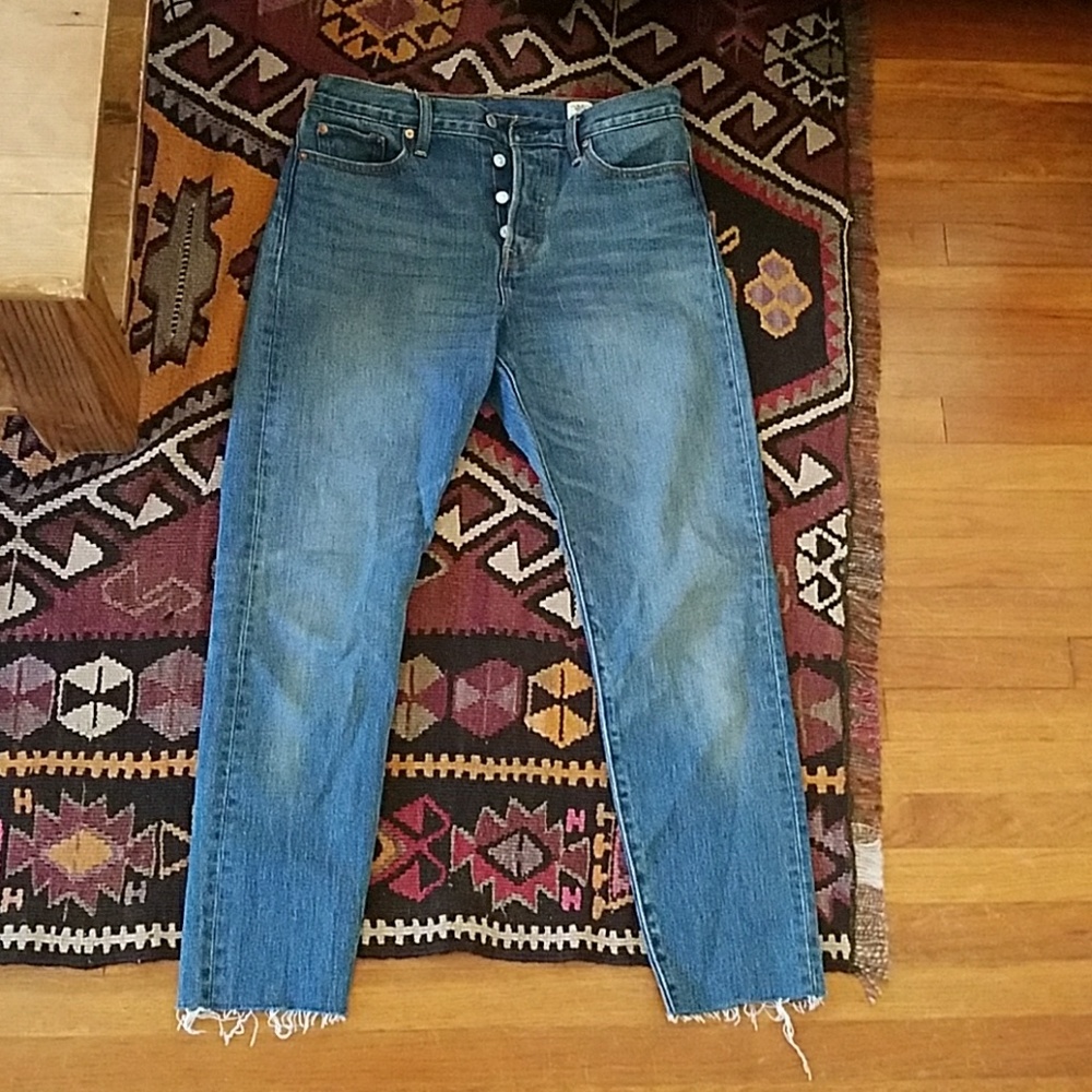 Levi's wedgie fit jeans